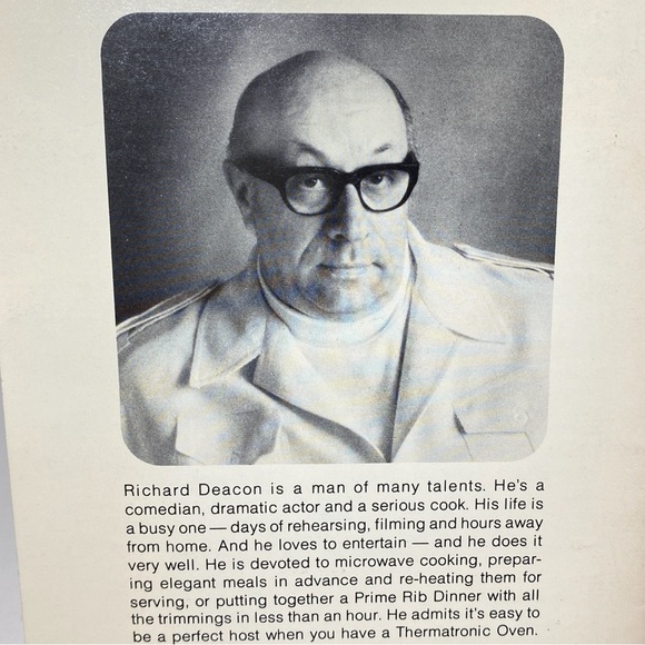 Thermidor Original Pamphlet, Favorite Recipes from Richard Deacon 1976 - Picture 3 of 6